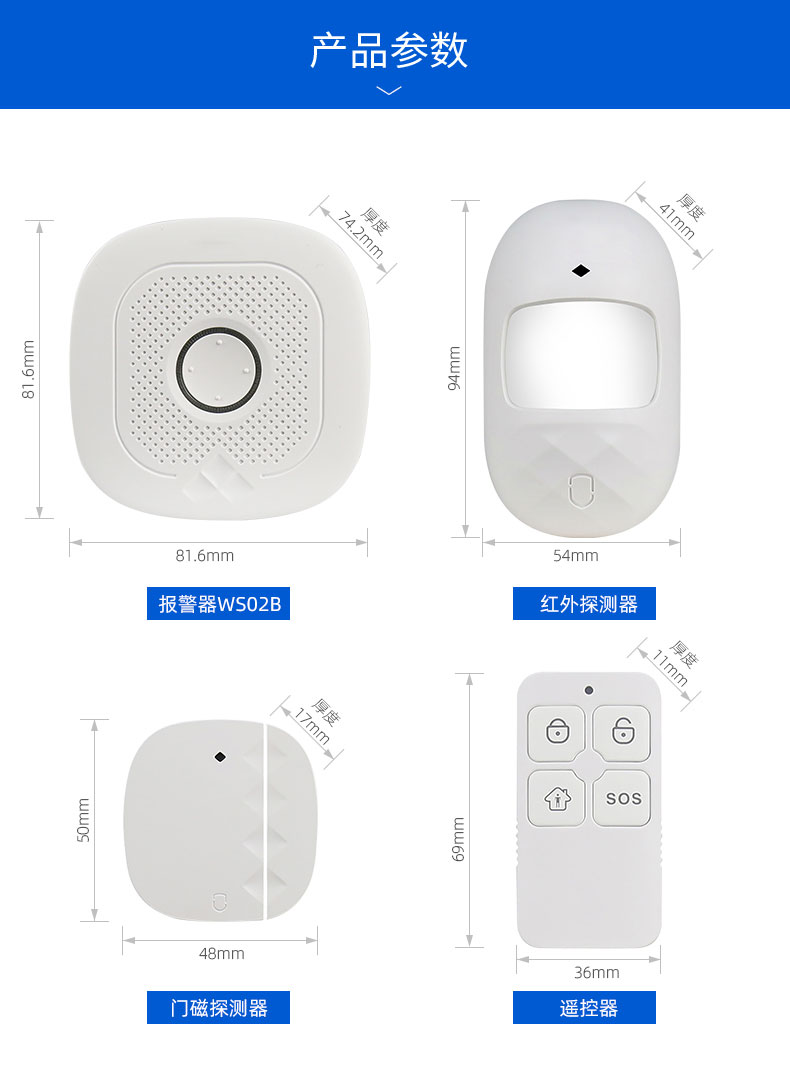 wifi涂鴉報(bào)警系統(tǒng)
